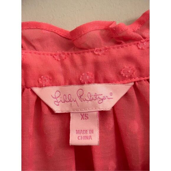 Lilly Pulitzer pullover Elsa blouse oversized XS - Picture 3 of 9